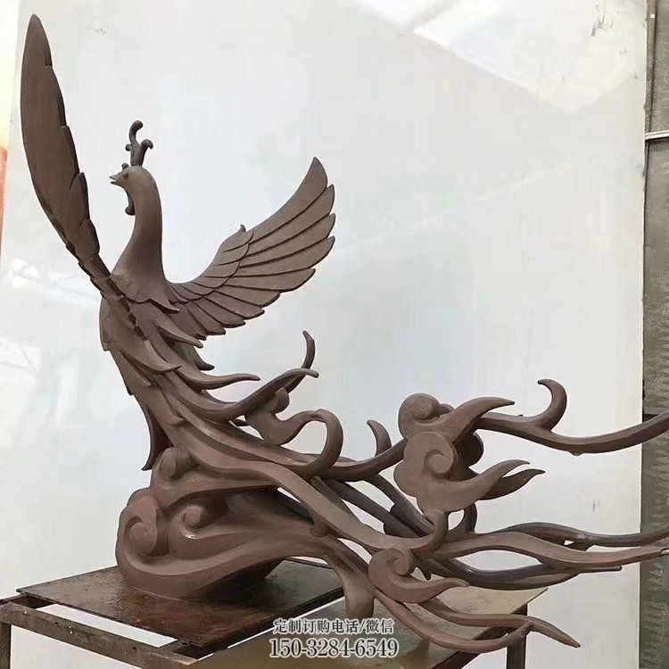 凤凰雕塑定制厂家,村标概念,户外铜凤凰雕塑预定 凤凰雕塑定制厂家,村标概念,户外铜凤凰雕塑预定